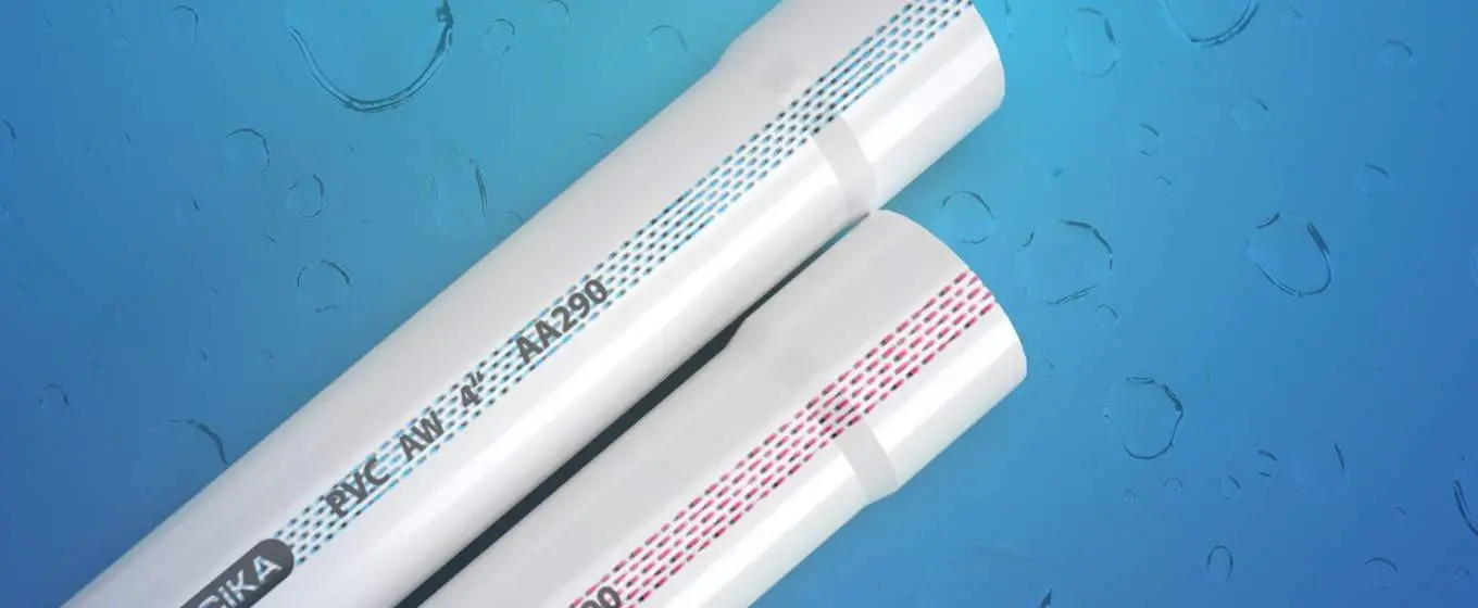 Tumpukan pipa PVC siap kirim di gudang MULTI PIPA
