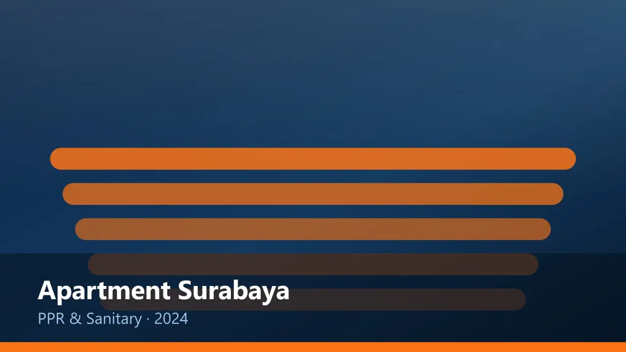 Dokumentasi proyek Gedung Apartment Surabaya di Surabaya, Jawa Timur